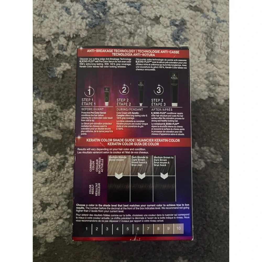 Schwarzkopf keratin color